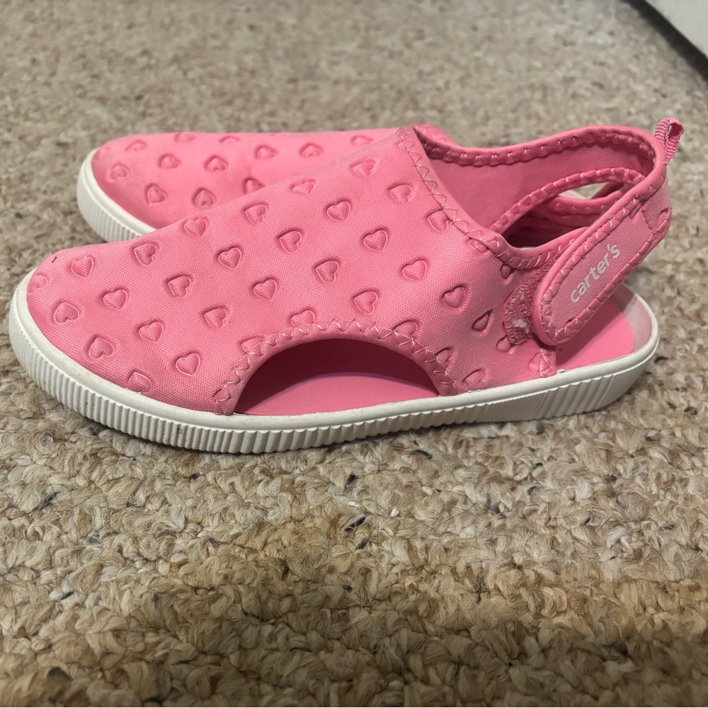 Carter's Pink Heart Kids Shoes